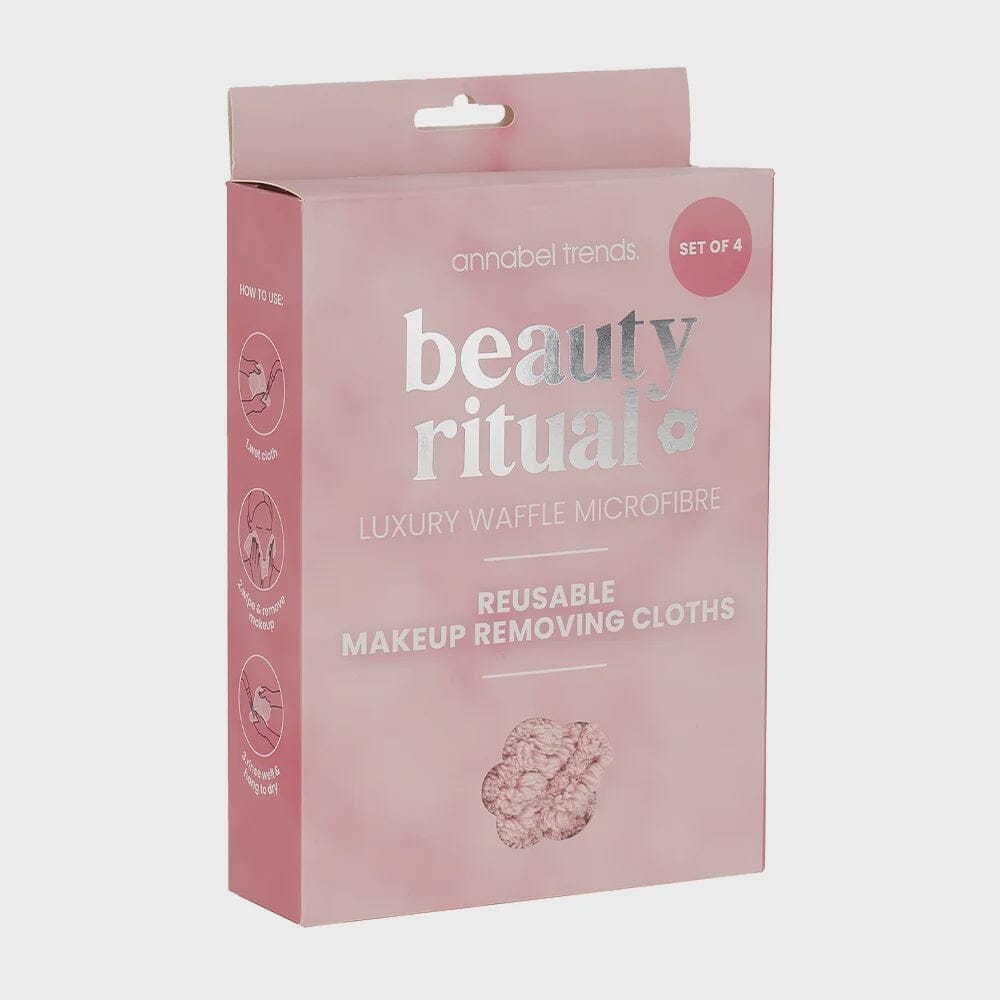 Beauty Ritual Reusable Make Up Removing Cloths toiletries Annabel Trends 
