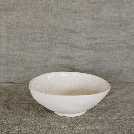 Ceramic Round Bowl - Oatmeal