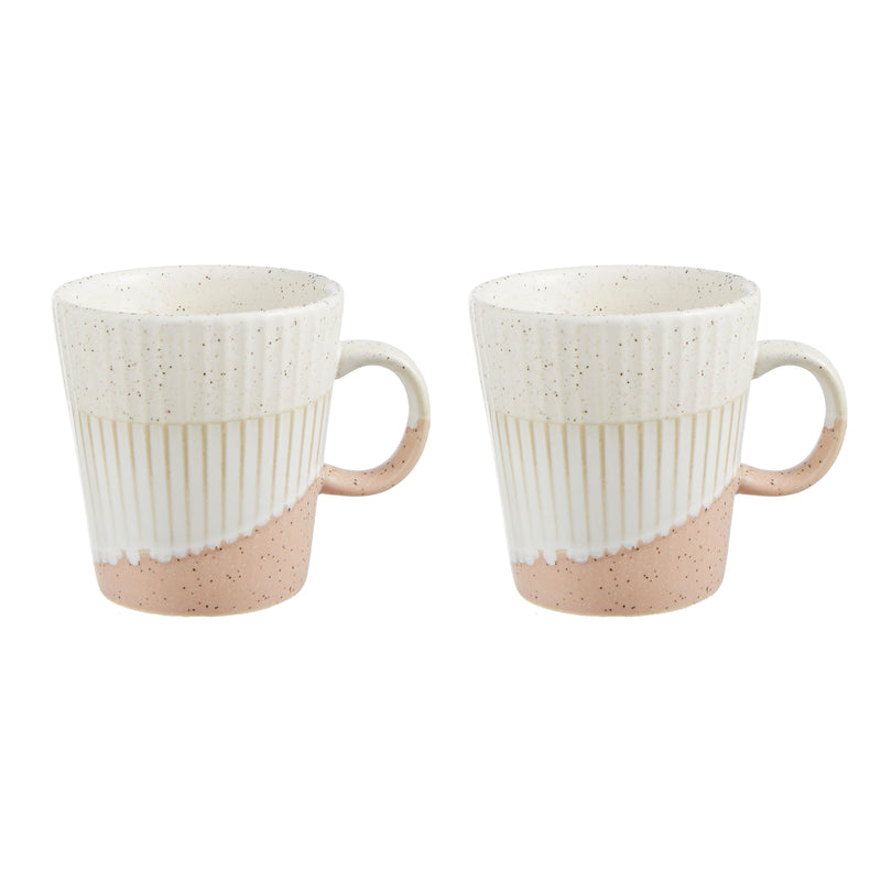 Dipped Mugs - Set of 2 Tableware Not specified 