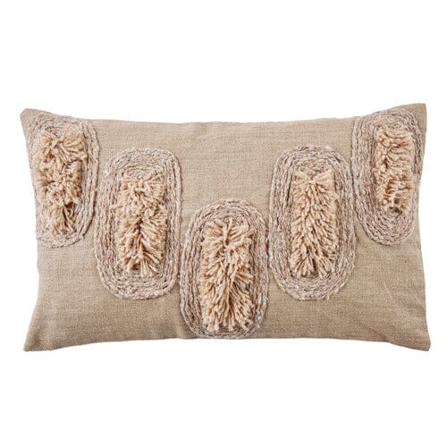 Embelished Linen Cushion Soft Furnishings Not specified 