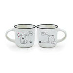 Espresso Mini Mug Set - Cat & Dog