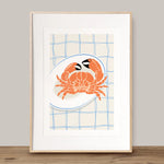 Foodie A4 Prints Art - other Ink Bomb Crabby Crustacean 