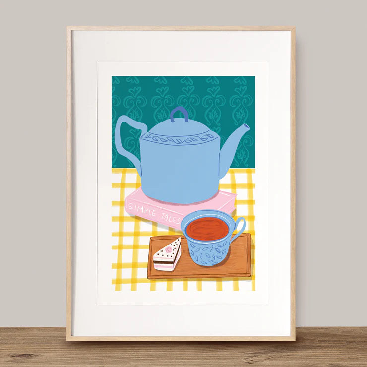Foodie A4 Prints Art - other Ink Bomb Time for Tea 