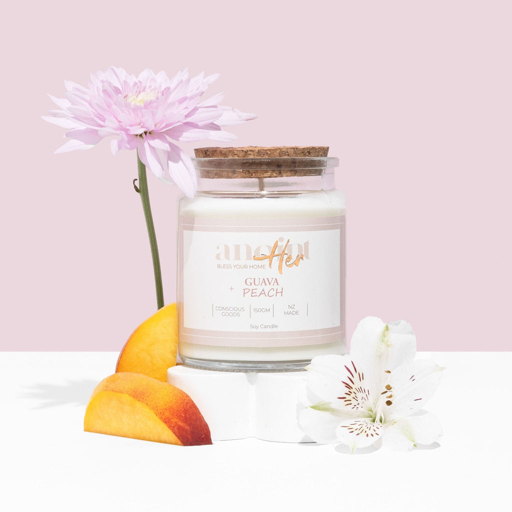 Guava & Peach - Anoint Candle Candle Not specified 