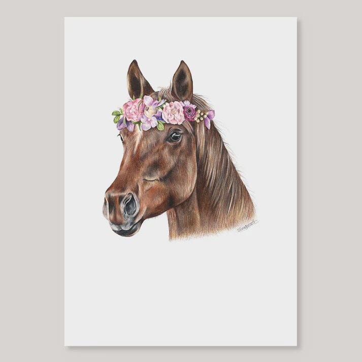 Horse - A4 Print Art - other Olivia Bezett 