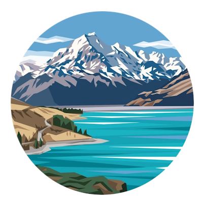 Ira Mitchell Decal - Mt Cook