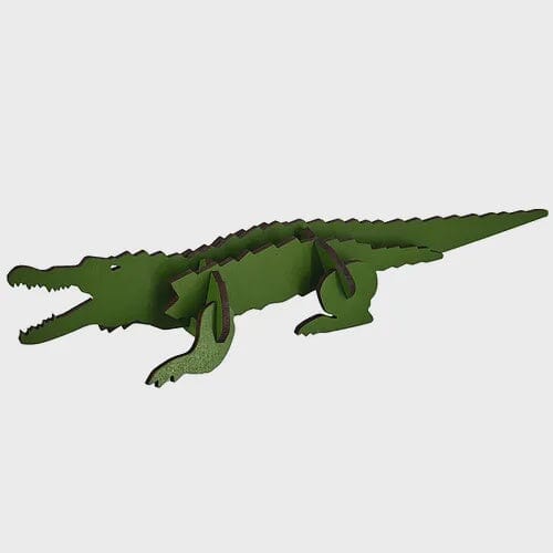Kitset Crocodile - Small Toys/Games Abstract Designs 