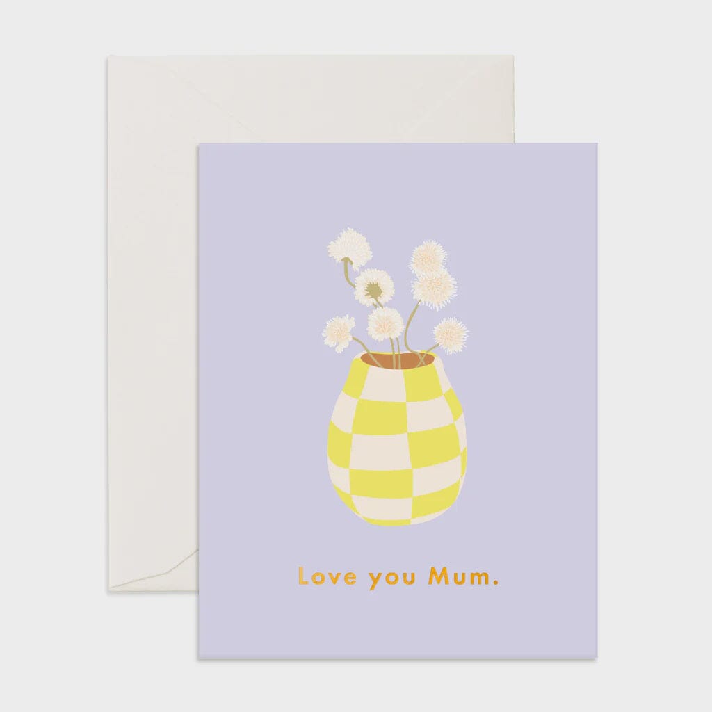 Love You Mum Card Cards Fox and Fallow 