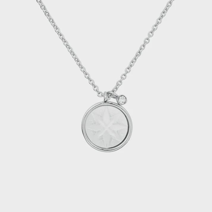 Matariki Whetu Necklace - Silver Jewellery Little Taonga 