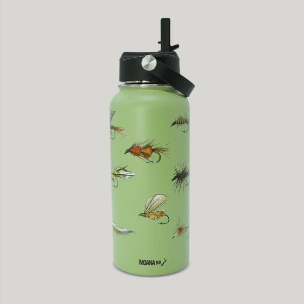 Moana Road Drink Bottle - Fly Fishing Club - 1L
