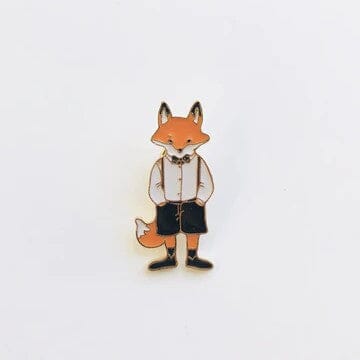 Mr Fox Brooch