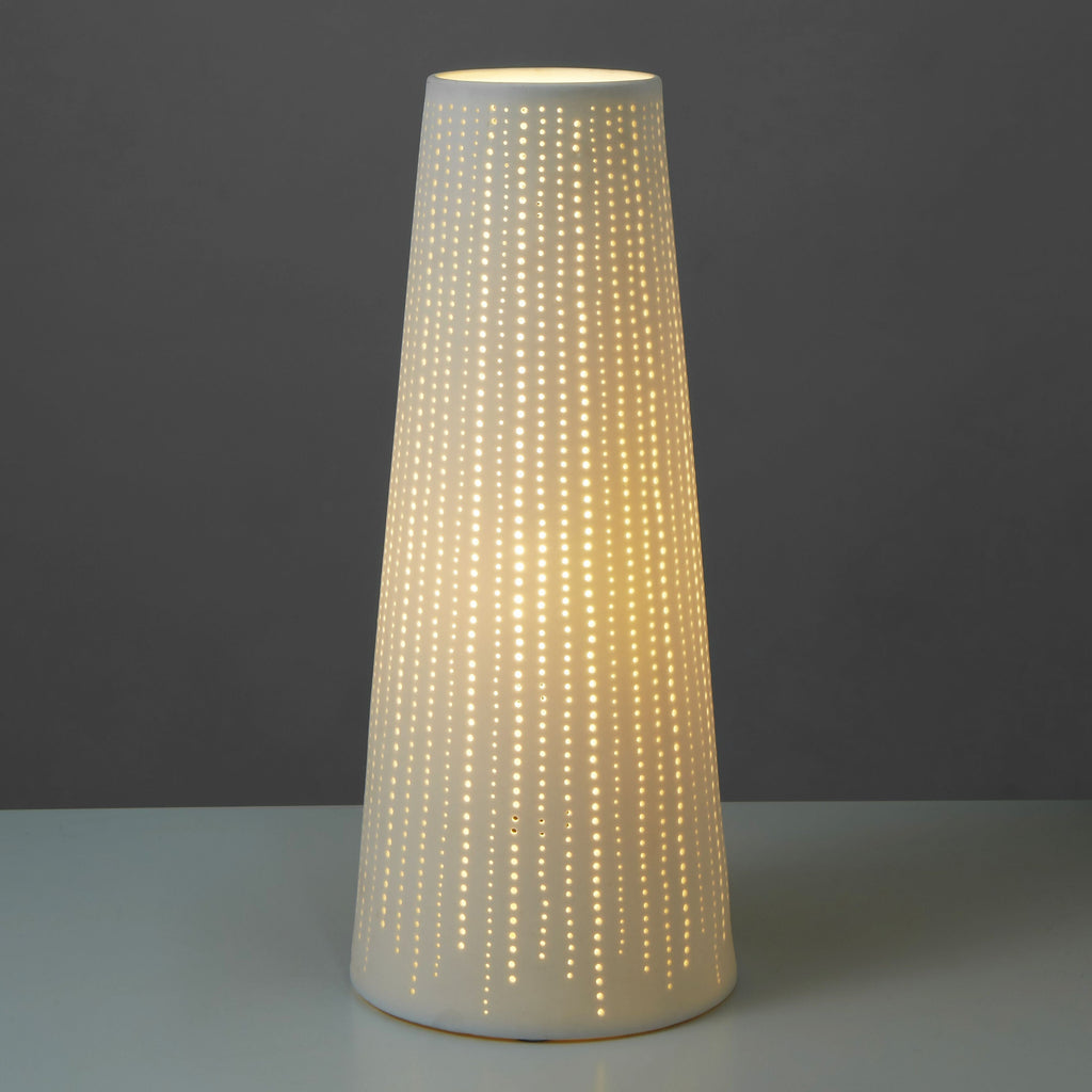 Porcelain Tapered Lamp Lighting Not specified 