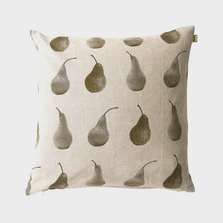 Raine & Humble Pear Cushion - Khaki
