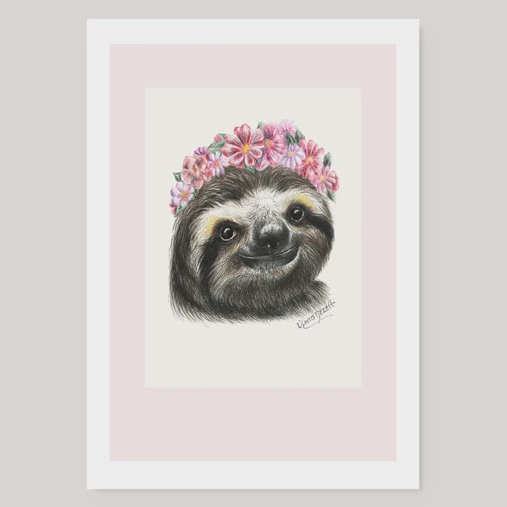 Sloth - A4 Print Art - other Olivia Bezett 
