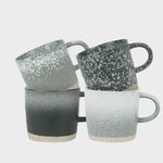 Strata Mugs - Grey (Set of 4)