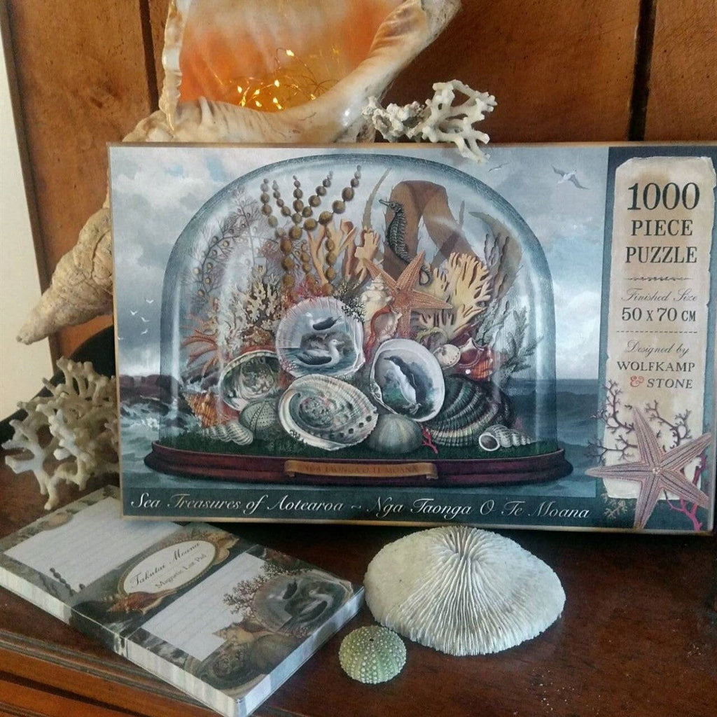 Tanya Wolkamp Puzzle - Sea Treasures of Aotearoa Toys/Games Tanya Wolfkamp 