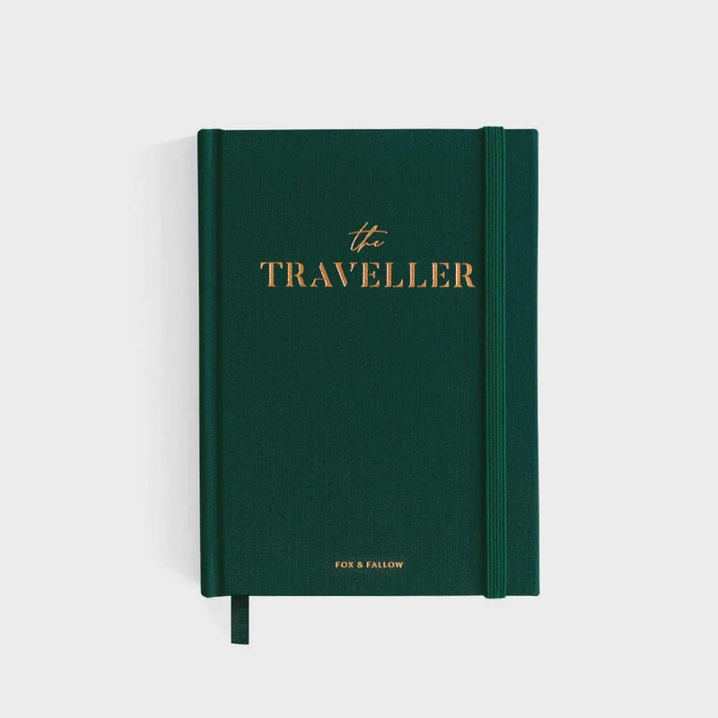 The Traveller - Mini Travel Diary Green