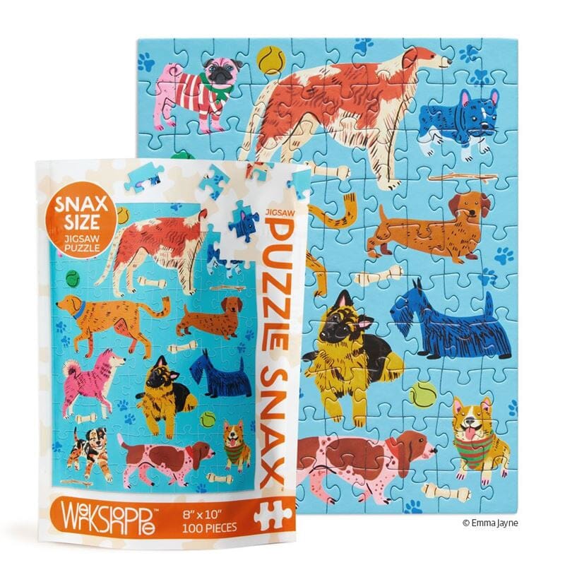 Werkshoppe - Pooches Playtime 100 Pce - Puzzle Snax puzzle Not specified 