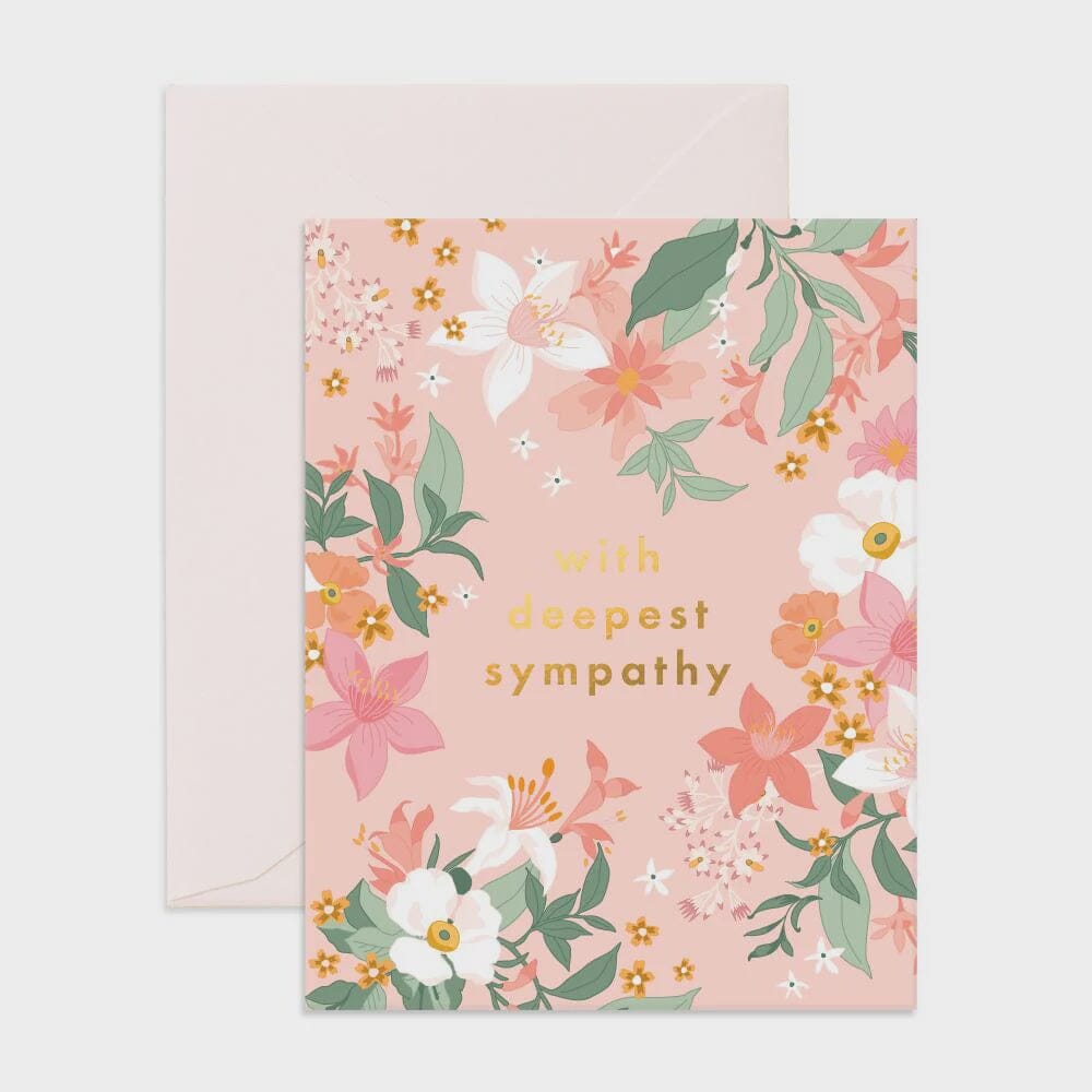 With Deepest Sympathy Card Cards Fox and Fallow 