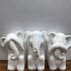 Ceramic Elephants - Set Of 3