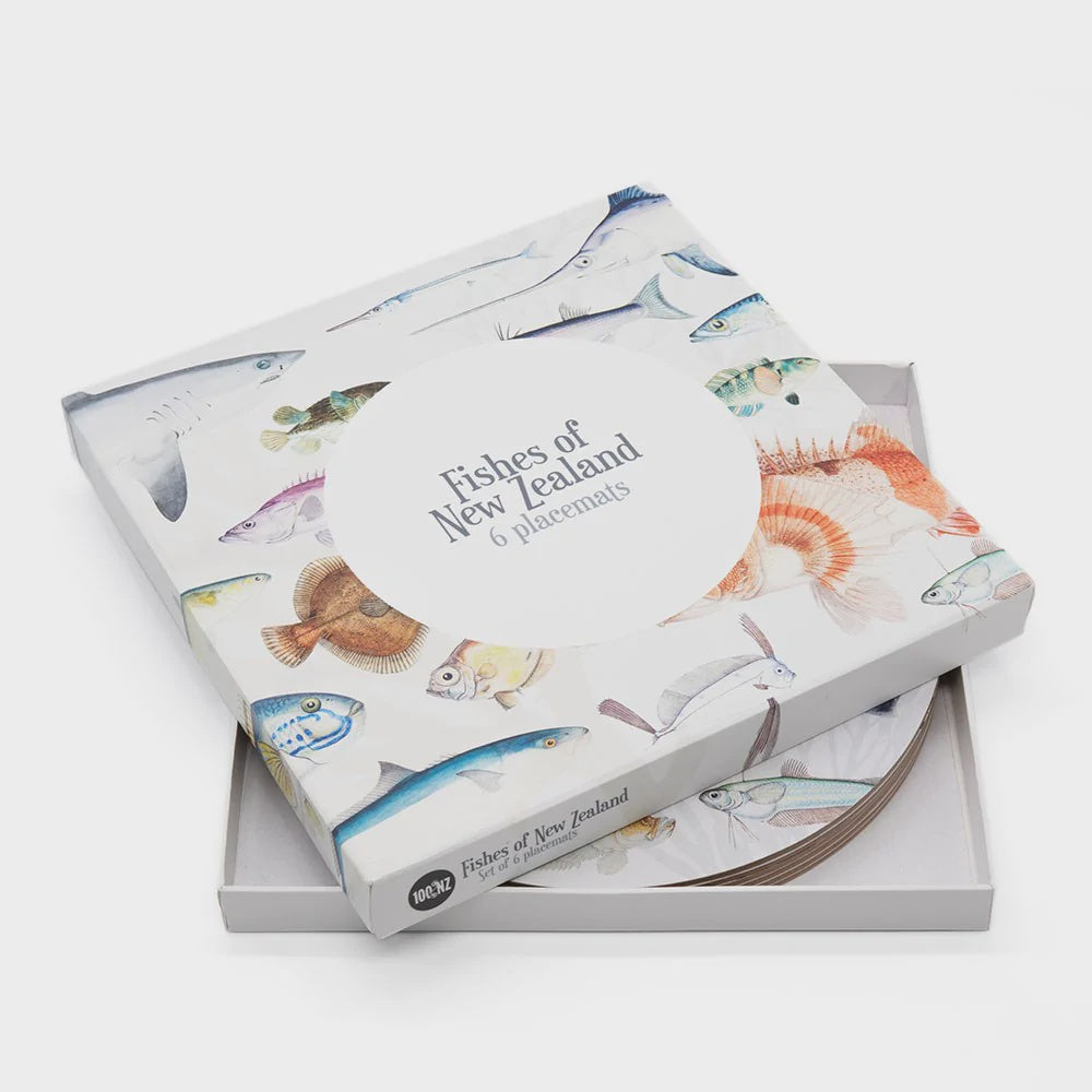 Fishes of NZ - Box of 6 Placemats