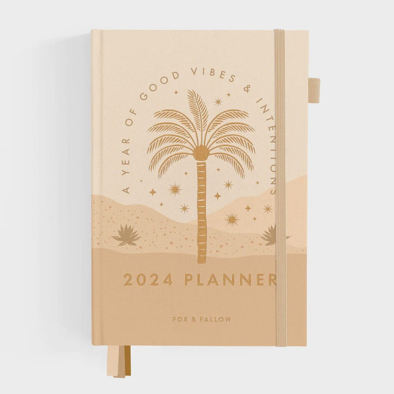 Fox & Fallow 2024 Good Vibes Planner (SALE)
