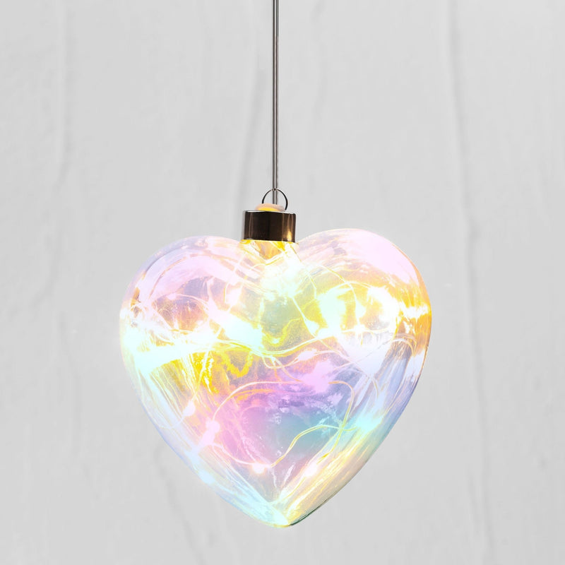 Hanging Pearl Heart