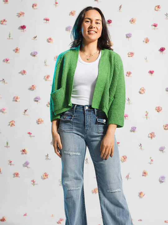 Hello Friday Demi Cropped Cardigan