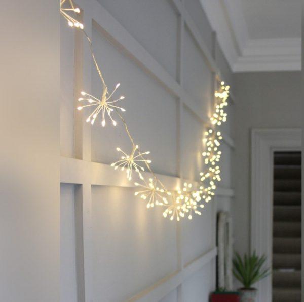 LED Starburst garland - 5m