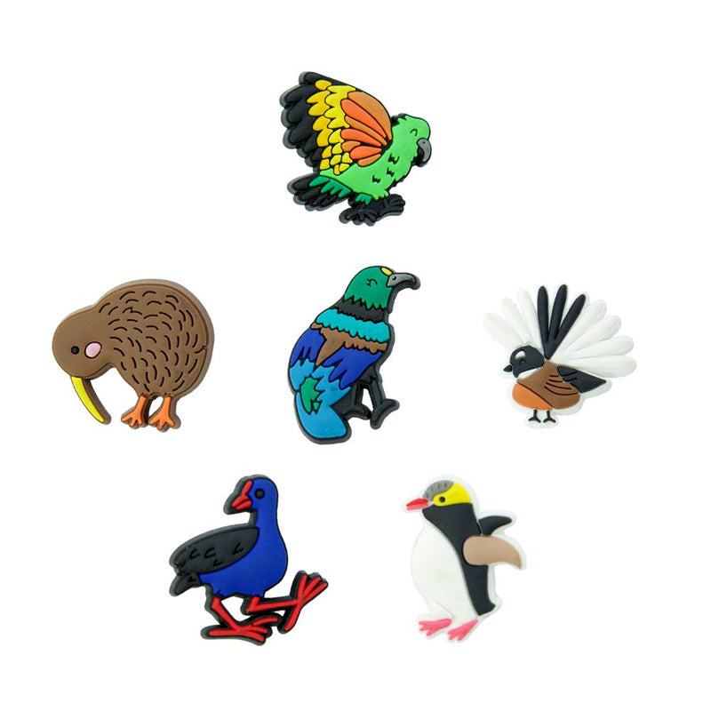 NZ Native Bird Shoe Charms