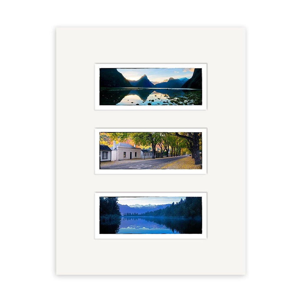 Triptych photographic prints