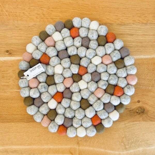 Felt Ball Pot Stands - New