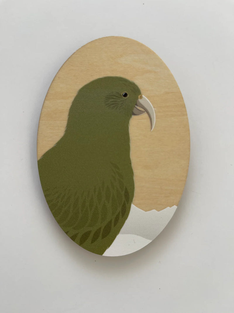 NZ Bird Wooden Magnets - Hansby