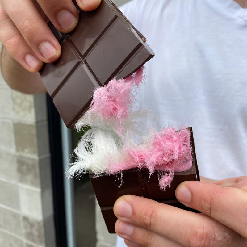Dubai-Style Angel Hair Dark Chocolate Bar