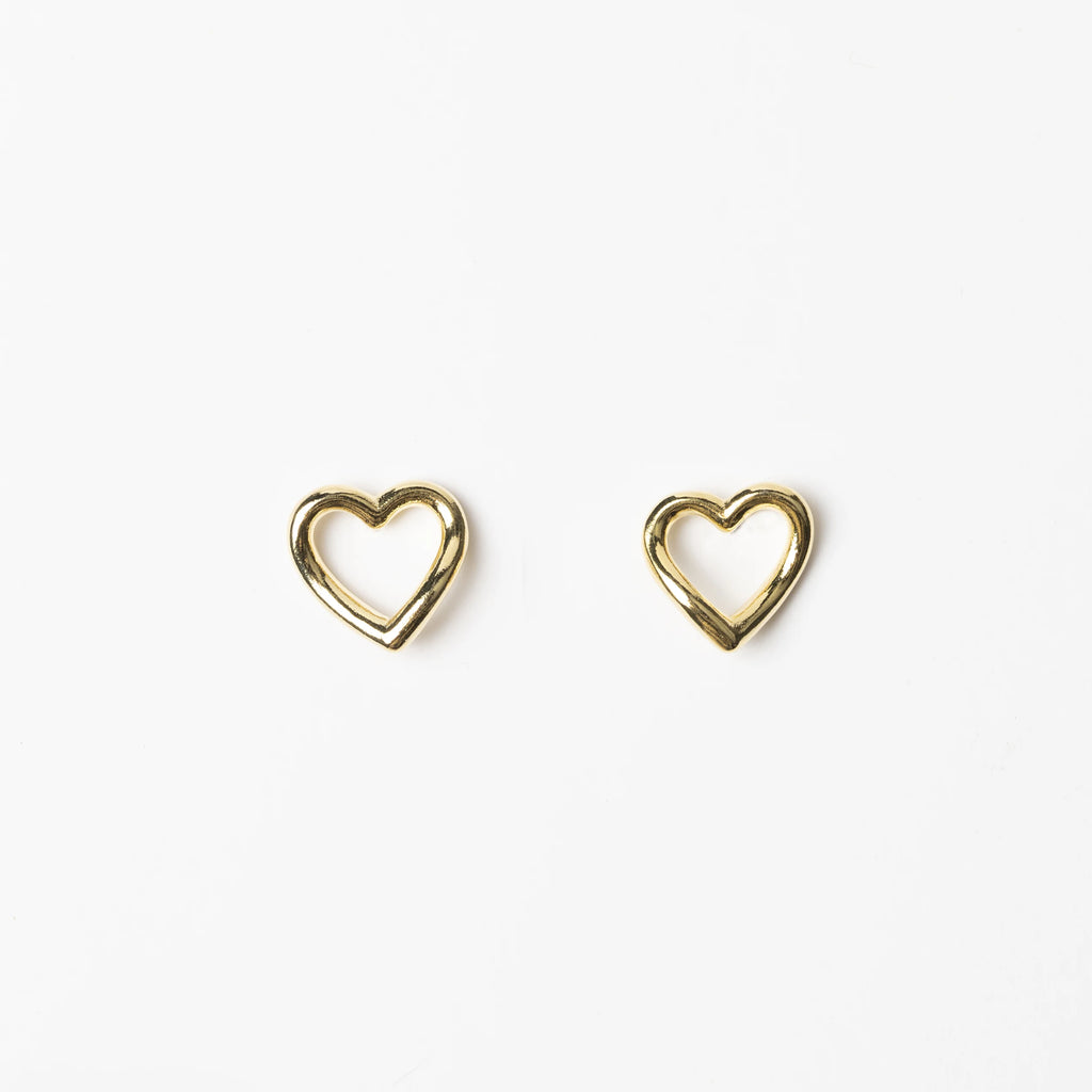 Heart Outline Earrings