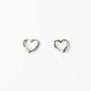 Heart Outline Earrings