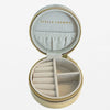 Jewellery Box Round Gold - Small