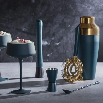 Tiffany Teal Cocktail Set