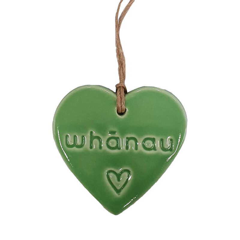 Bright Ceramic Hearts - Whanau