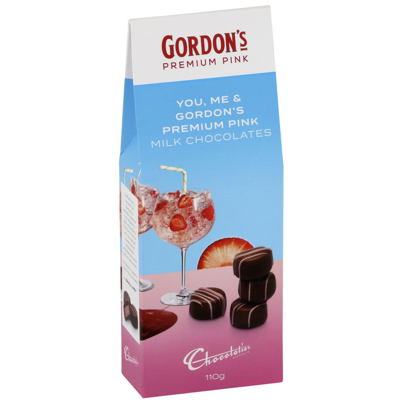Gordon's Pink Gin Milk Chocolate Liqueur Truffles