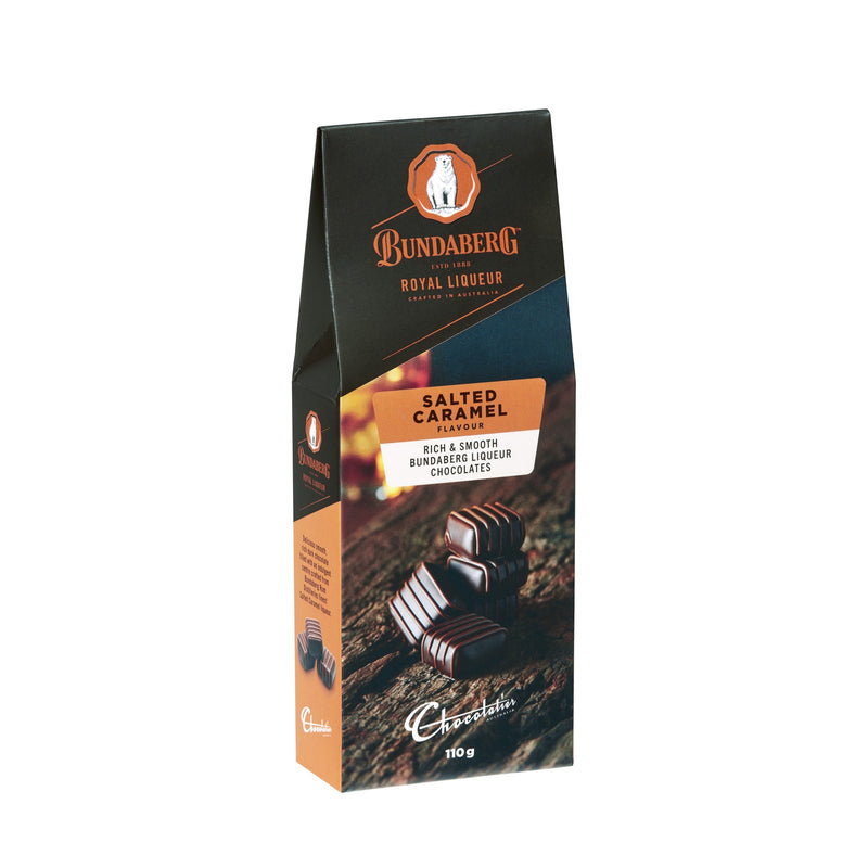 Bundaberg Salted Caramel Dark Liqueur Chocolates