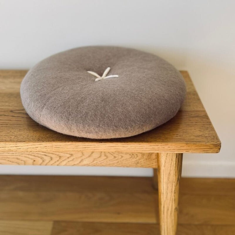Felt Button Cushion