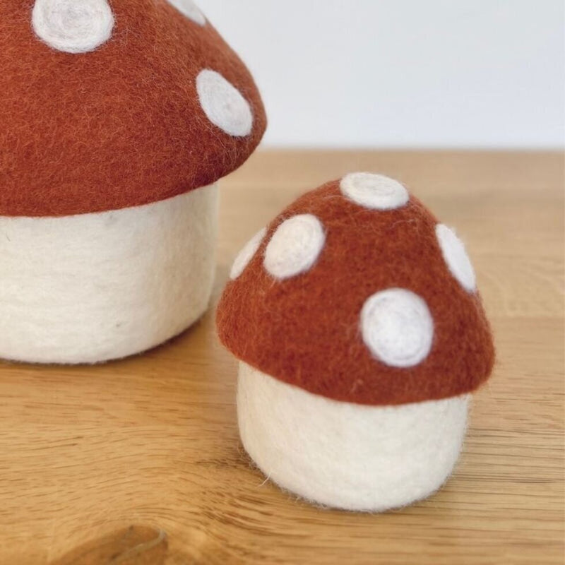 Felt Toadstool - mini