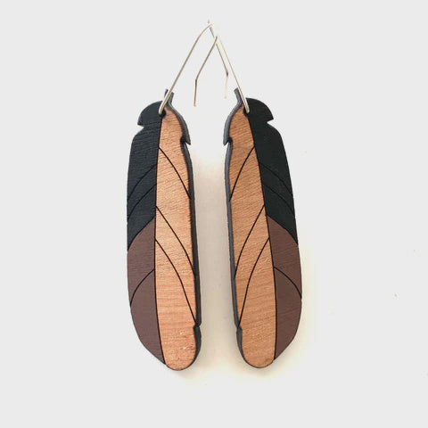 Tieke Feather Earrings