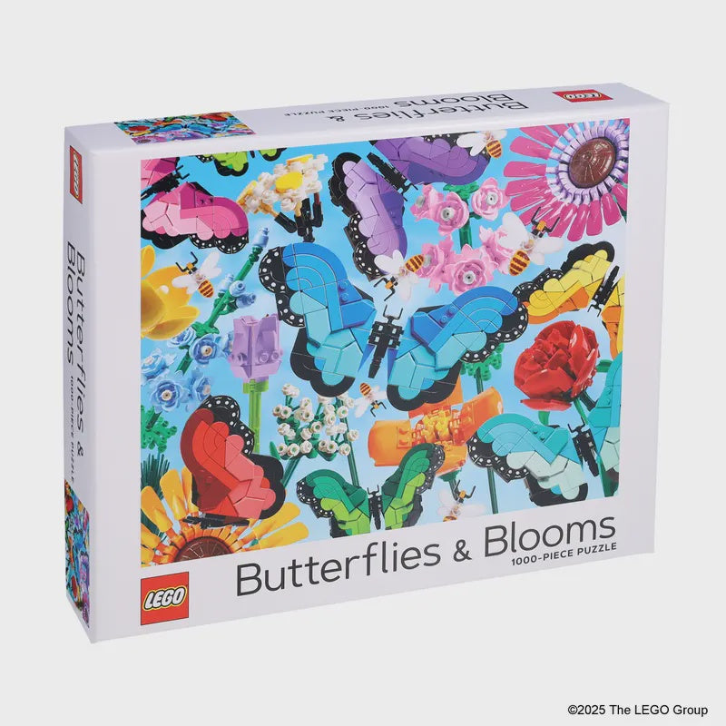 Lego Jigsaw Puzzle - Butterflies & Blooms