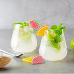 Fruit Cocktail Drink Markers - Set Of 6