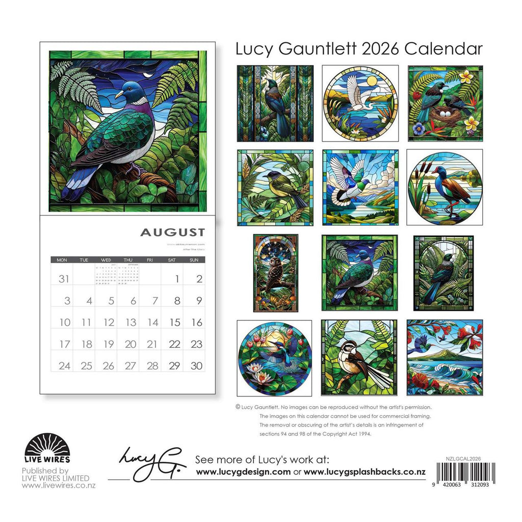 Lucy Gauntlet 2026 Calendar