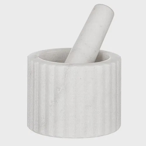 Marble Mortar and Pestle