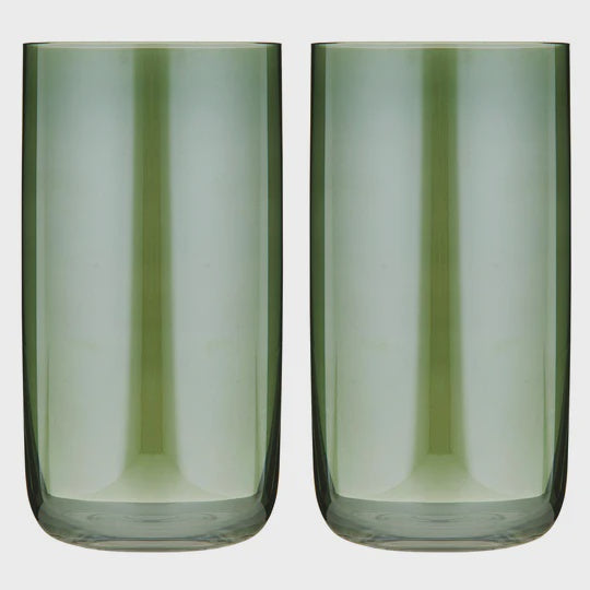 Verity Highball Tumblers Fern - Set of 2