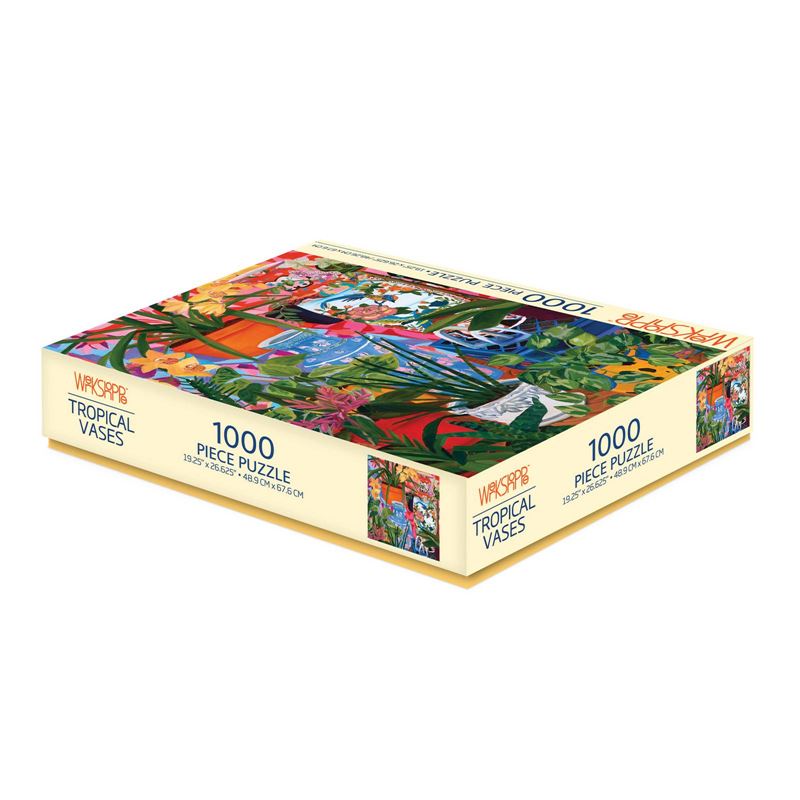 Werkshoppe Jigsaw Puzzle - Tropical Vases